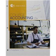 Bundle: College Accounting, Chapters 1-15, Loose-Leaf Version, 22nd + CNOWv2, 1 term Printed Access Card by Heintz, James; Parry, Robert, 9781305930667