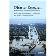 Disaster Research: Multidisciplinary and International Perspectives by de Waal; Alex, 9781138850668