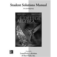 Student Solutions Manual  for College Algebra Essentials by Coburn, John; Coffelt, Jeremy, 9780077340674
