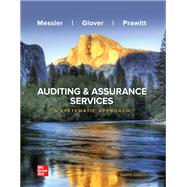 Auditing & Assurance Services: A Systematic Approach by MESSIER JR, 9781264100675