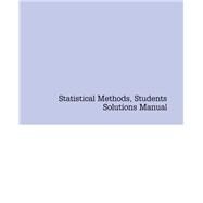 Statistical Methods, Students Solutions Manual (e-only) by Freund, Rudolf J.; Wilson, William J.; Mohr, Donna, 9780123850676