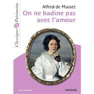On ne badine pas avec l'amour - Classiques et Patrimoine by Alfred de Musset, 9782210760677