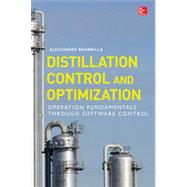 Distillation Control & Optimization: Operation Fundamentals through Software Control by Brambilla, Alessandro, 9780071820684