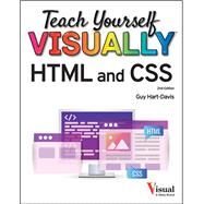 Teach Yourself VISUALLY HTML and CSS by Hart-Davis, Guy, 9781394160686