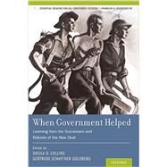 When Government Helped Learning from the Successes and Failures of the New Deal by Collins, Sheila D.; Goldberg, Gertrude Schaffner, 9780199990696