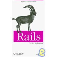 Rails Pocket Reference by Berry, Eric, 9780596520700
