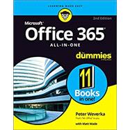 Office 365 All-in-One For Dummies by Weverka, Peter; Wade, Matt, 9781119830702