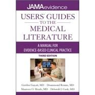 Users' Guides to the Medical Literature: A Manual for Evidence-Based Clinical Practice, 3E by Guyatt, Gordon, 9780071790710