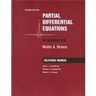 Partial Differential Equations, Student Solutions Manual An Introduction by Strauss, Walter A.; Levandosky, Julie L.; Levandosky, Steven P., 9780470260715
