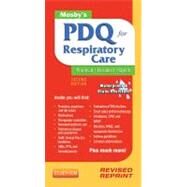 Mosby's PDQ for Respiratory Care by Corning, Helen Schaar, 9780323100724