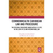 Commonwealth Caribbean Law and Procedure by Alina Kaczorowska-Ireland; Westmin R. A James, 9781032240725