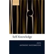Self-Knowledge by Hatzimoysis, Anthony, 9780199590728
