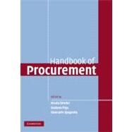 Handbook of Procurement by Edited by Nicola Dimitri , Gustavo Piga , Giancarlo Spagnolo, 9780521870733