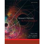 Research Methods in Psychology by Elmes, David G.; Kantowitz, Barry H.; Roediger, III, Henry L., 9781111350741