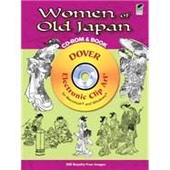Women of Old Japan CD-ROM and Book by Sekka, Kamisaka, 9780486990743
