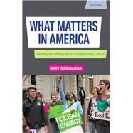 What Matters in America by Goshgarian, Gary, 9780205230747