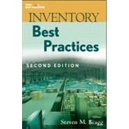 Inventory Best Practices by Bragg, Steven M., 9781118000748