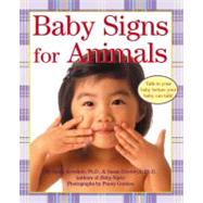 BABY SIGNS FOR ANIMALS      BB by ACREDOLO LINDA, 9780060090753