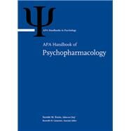 Apa Handbook of Psychopharmacology by Evans, Suzette M.; Carpenter, Kenneth M., 9781433830754