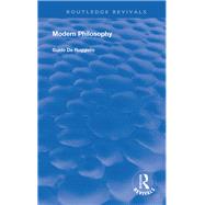 Modern Philosophy by De Ruggiero, Guido, 9780367110758
