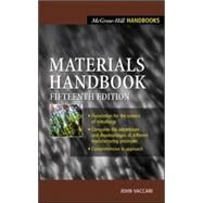 Materials Handbook by Vaccari, John, 9780071360760