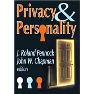 Privacy and Personality by Ciochon,Russell L., 9781138530768