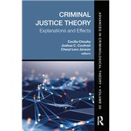 Criminal Justice Theory by Chouhy, Cecilia; Cochran, Joshua C.; Jonson, Cheryl Lero, 9780367860776