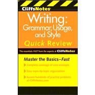 CliffsNotes Writing : Grammar, Usage, and Style Quick Review by Eggenschwiler, Jean; Biggs, Emily Dotson; Reinhardt, Claudia L. W., 9780470880784