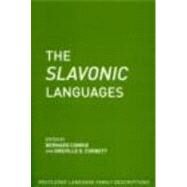 The Slavonic Languages by Professor Greville Corbett; Un, 9780415280785