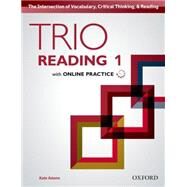 Trio Reading 1 Student Book by Adams, Kate, 9780194000789