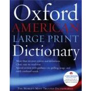 The Oxford American Large Print Dictionary by Oxford Languages, 9780195300789