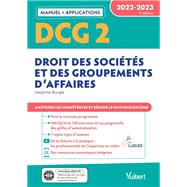 DCG 2 - Droit des socits et des groupements d'affaires - 2022-2023 by Delphine Burgl, 9782311410792