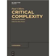 Critical Complexity by Cilliers, Paul; Preiser, Rika, 9781501510793