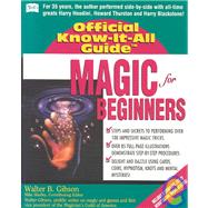 Magic for Beginners by Gibson, Walter Brown, 9780883910795