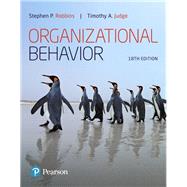 2019 MyLabManagement with Pearson eText -- Access Card -- for Organizational Behavior by Robbins, Stephen; Judge, Timothy A., 9780135840801