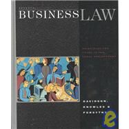 Business Law Principles and Cases in The Legal Environment by Davidson, Daniel; Knowles, Brenda; Forsythe, Lynn, 9780324040807