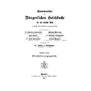 Einfhrungsgesetz by , 9783112370810