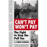 Can't Pay, Won't Pay by Hannah, Simon, 9780745340814