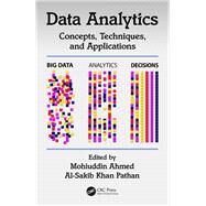 Data Analytics by Ahmed, Mohiuddin; Pathan, Al-Sakib Khan, 9781138500815