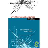 Applied Regression Analysis by Draper, Norman R.; Smith, Harry, 9780471170822