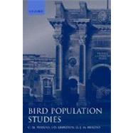 Bird Population Studies Relevance to Conservation and Management by Perrins, C. M.; Lebreton, J. -D.; Hirons, G. J. M., 9780198540823