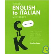 Kaso English to Italian Dictionary by Caso, Adolph, 9780828320825
