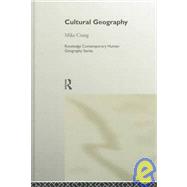 Cultural Geography by Crang,Mike, 9780415140829