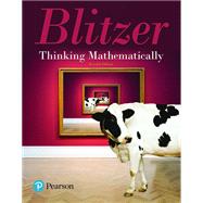 MyLab Math for Thinking Mathematically -- 18 Week Access -- plus Third-Party eBook (Inclusive Access) by Robert F. Blitzer, 9780136470830