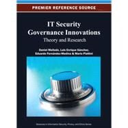 It Security Governance Innovations by Mellado, Daniel; Sanchez, Luis Enrique; Fernandez-medina, Eduardo; Piattini, Mario, 9781466620834