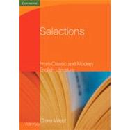 Selections with Key by Clare West, 9780521140836