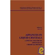 Advances in Liquid Crystals A Special Volume, Volume 113 by Vij, Jagdish K.; Prigogine, Ilya; Rice, Stuart A., 9780471180838