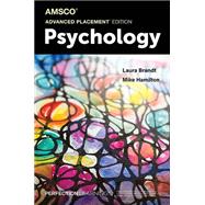 Advanced Placement Psychology, AMSCO, 3rd Edition by Laura Brandt; Mike Hamilton, 9798279800841