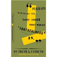 On Truth and Untruth by Nietzsche, Friedrich Wilhelm; Carman, Taylor, 9780062930842