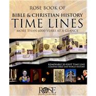Rose Book of Bible and Christian History Time Lines : More Than 6000 Years at a Glance by Rose Publishing, 9781596360846